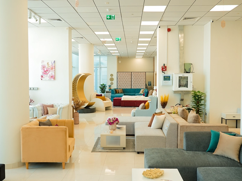 Showroom interior