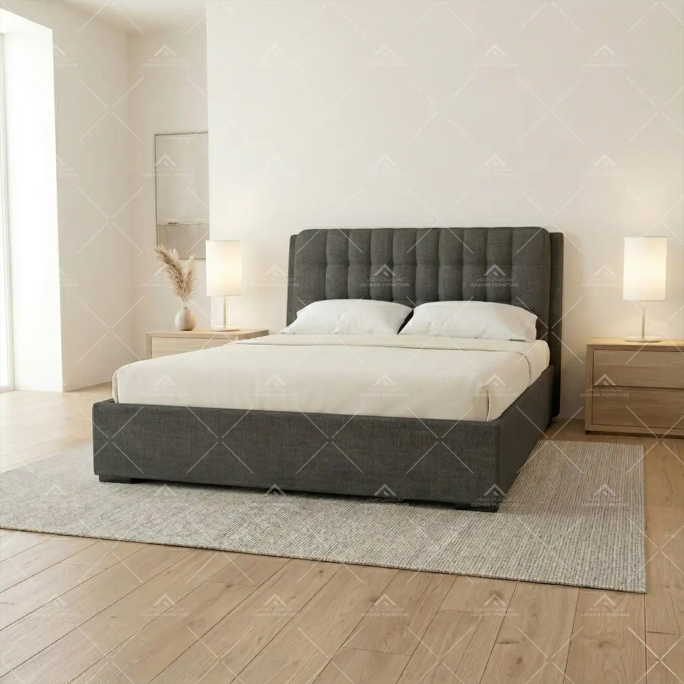 Cyra Platform Bed with Free Mattress