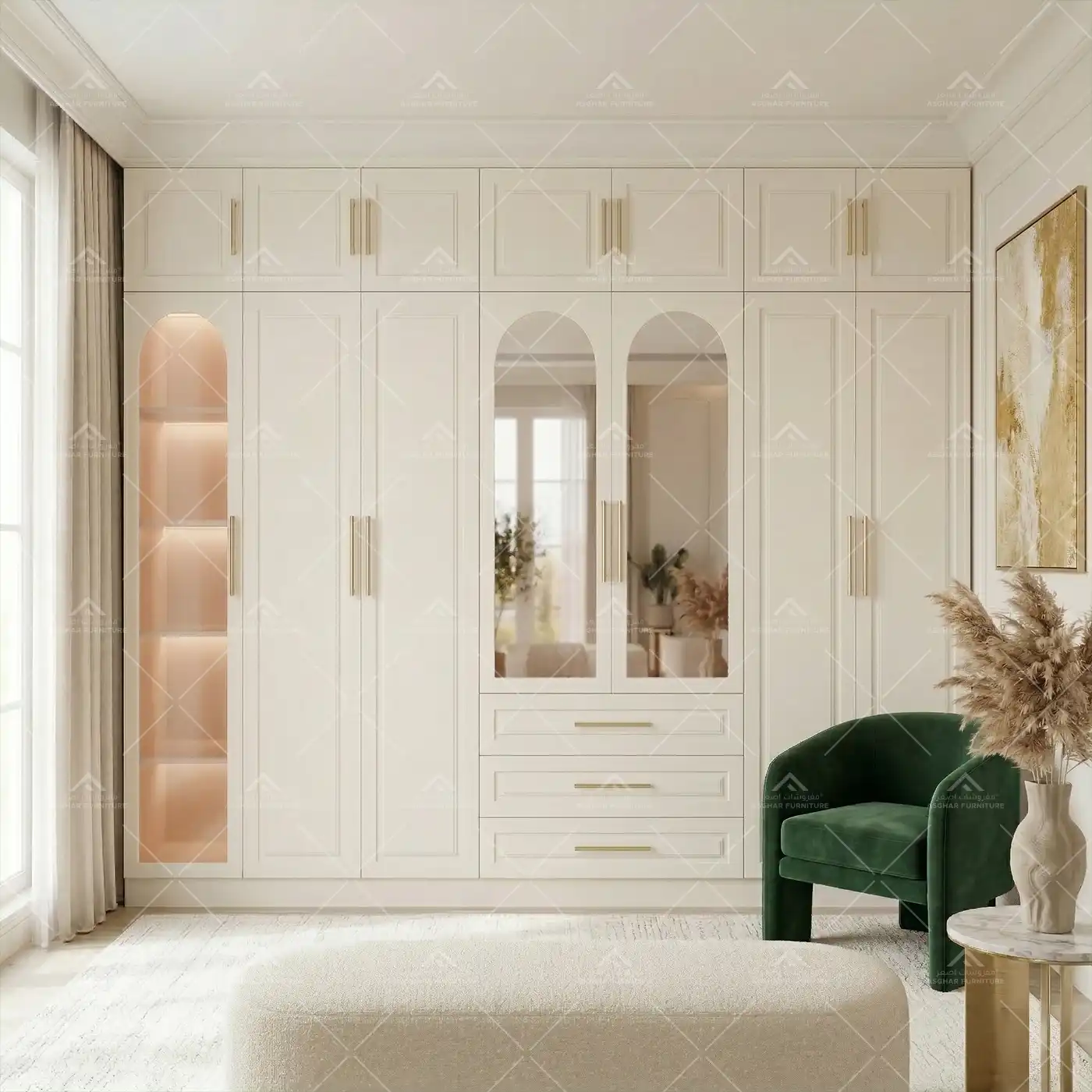 Regency Arch Wardrobe
