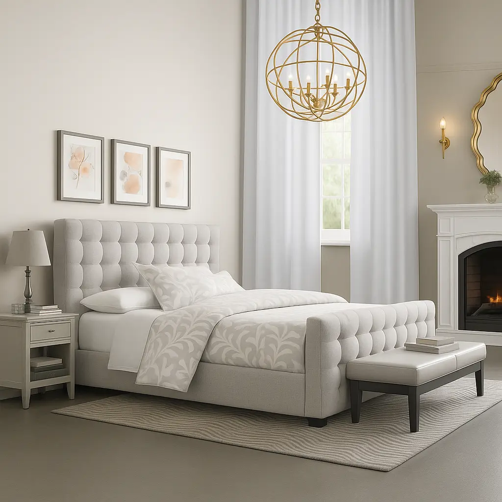 Leander Solid Bed - Combo Deals